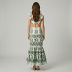 Women's Airy Maxi Dress – Stylish Summer Outfit with Open Back