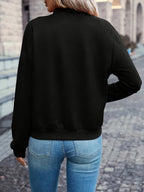 Krystyna | Haftowana damska kurtka typu bomber – swobodna kurtka w stylu baseballowym typu varsity