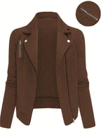 Nova | Quilted Motorcycle Jacket for Women - Long Sleeve Motorcycle Jacket
