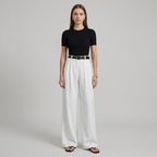 Stilvolle Damen-Hose mit hohem Bund – modern, elegant, ein unverzichtbares Mode-Essential