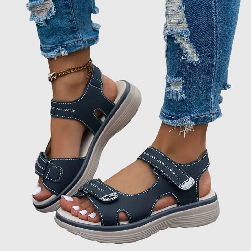 Caelyra | Women's orthopedic sandals – with cushioning and a wide toe box