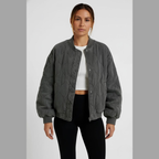 Damen-Bomberjacke in großen Größen – stylische Übergangsjacken