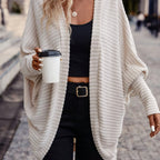 Anniston | Lekka damska kurtka typu „batwing” – swobodny kardigan z otwartym przodem