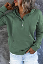 Aeloria | Bluza z kapturem ze sznurkiem do regulacji – Casualowy model typu pullover