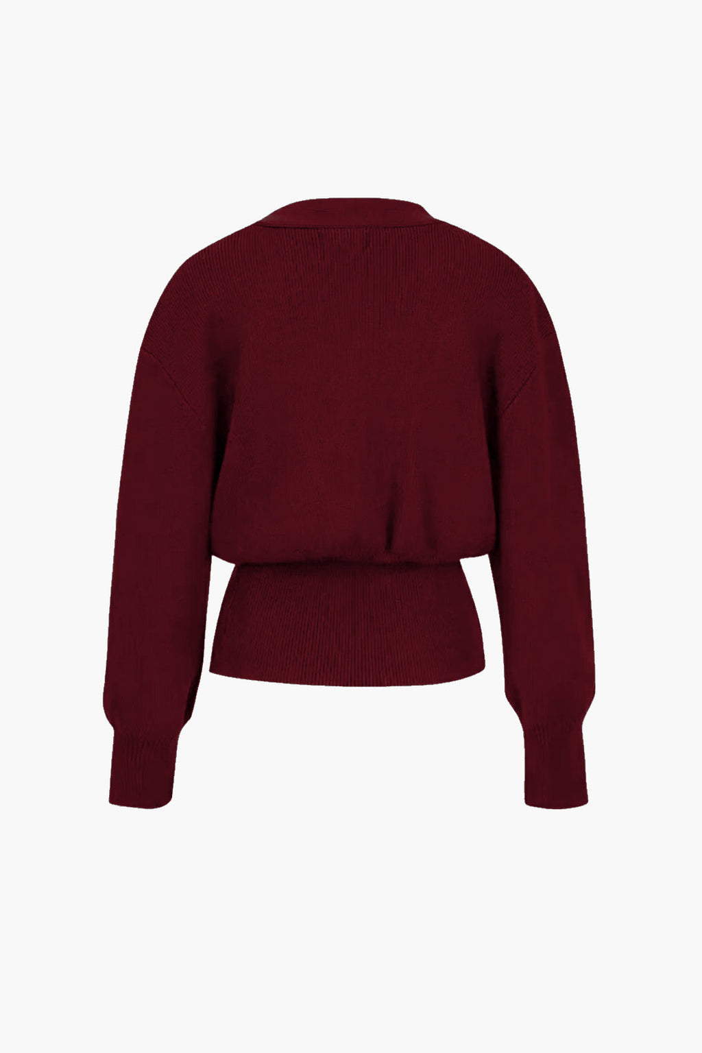 Maristel | Damski elegancki sweter dzianinowy – ozdobne złote guziki