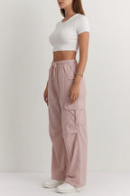 Damskie spodnie typu cargo Urban Utility – luźne spodnie w stylu streetwear