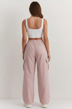 Damskie spodnie typu cargo Urban Utility – luźne spodnie w stylu streetwear