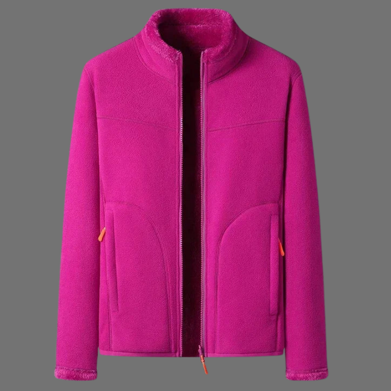 Ocieplana damska kurtka sportowa do uprawiania sportów zimowych – zamek błyskawiczny z przodu na całej długości