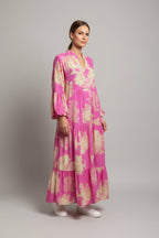 Boho maxi dress with a flared hem – relaxed, summer style with natural, feminine charm