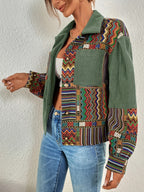 Azaria | Damska kurtka codzienna zapinana na zamek – lekki płaszcz z długimi rękawami i stójką