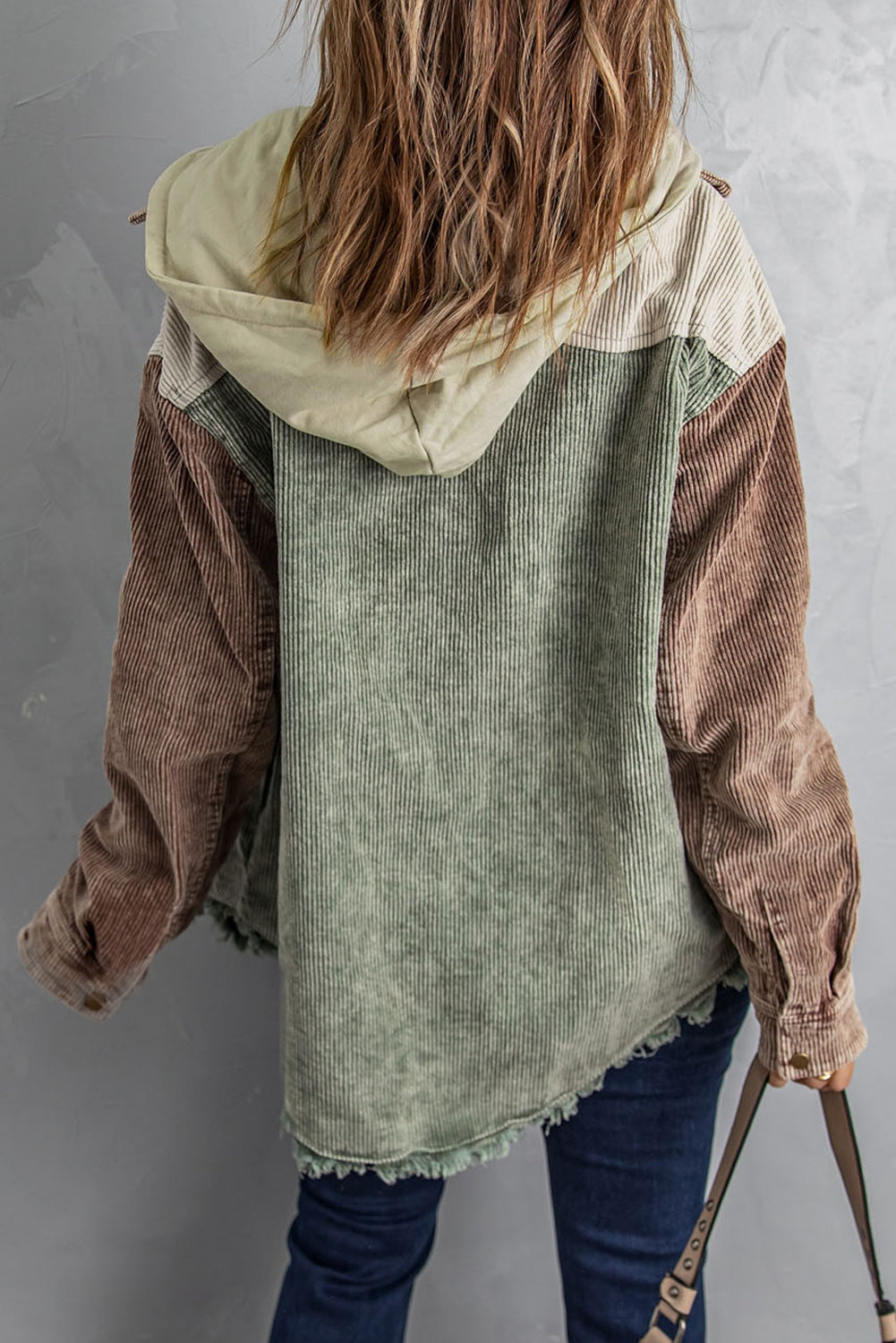 Caledonia | Women's vintage washed shirt jacket – button-up