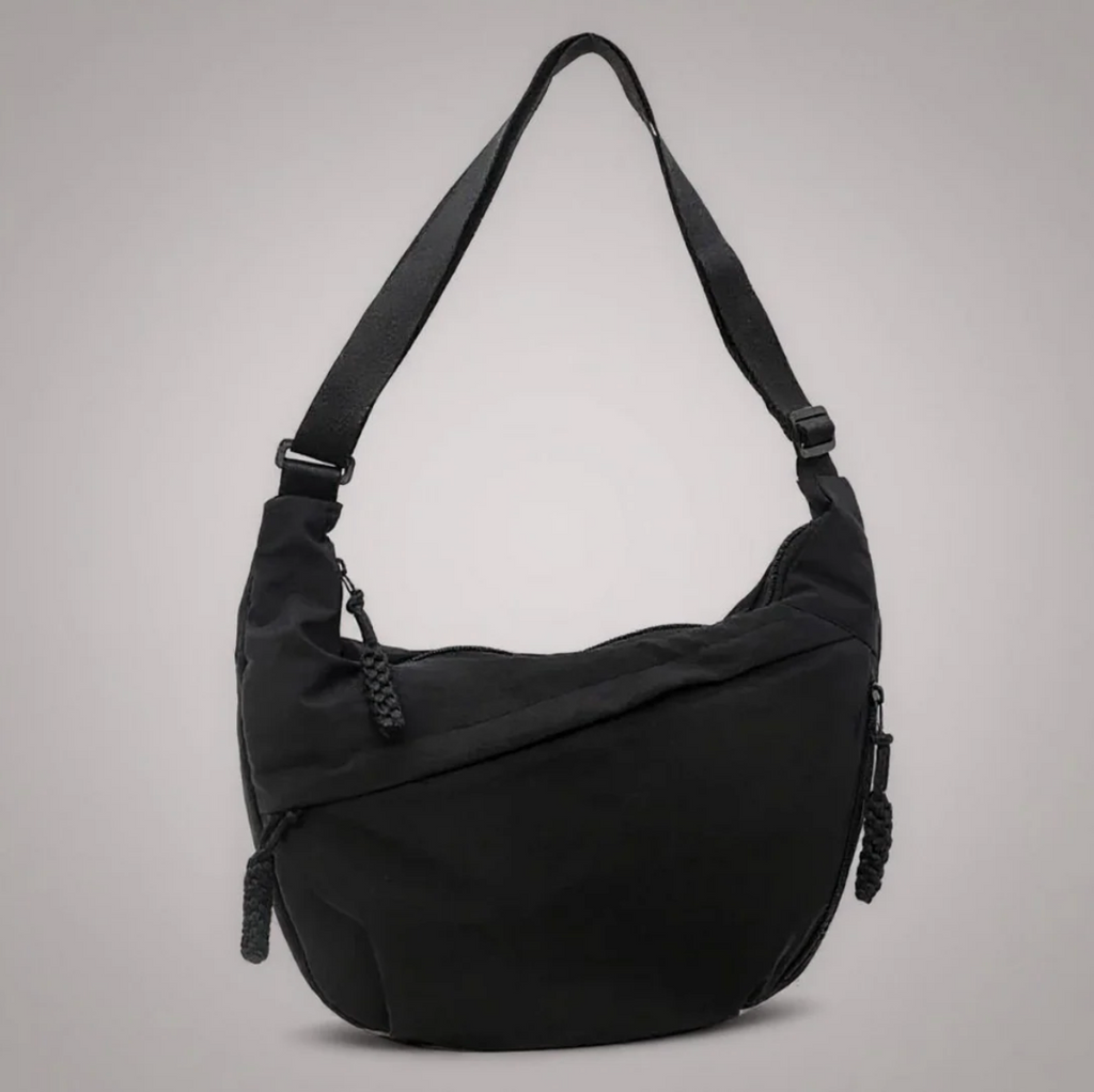 cJolie | Damska torba na ramię w kolorze oliwkowym – nylonowa torba crossbody