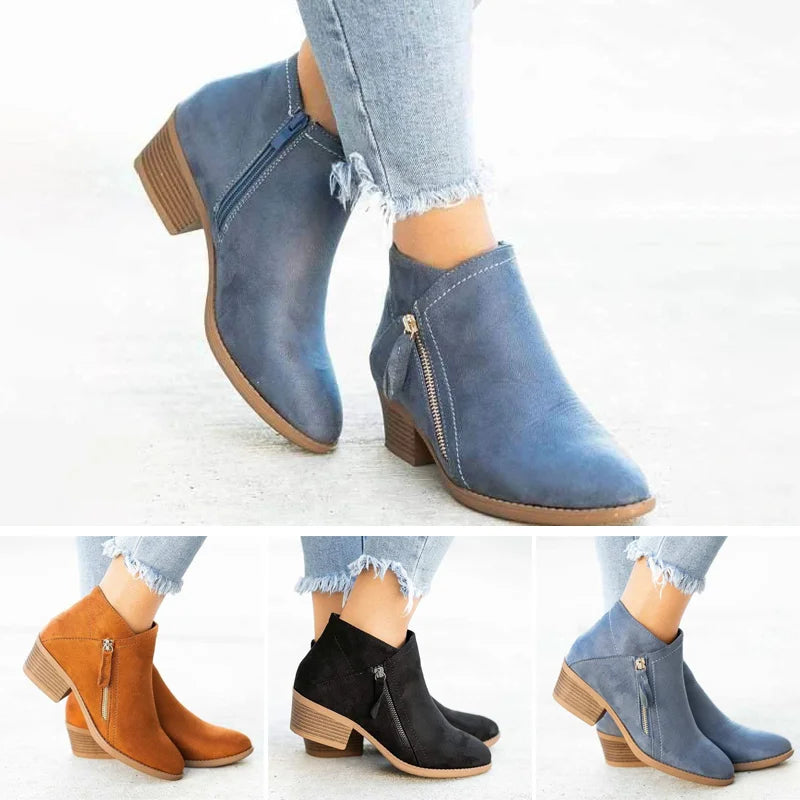 Ensley | Skórzane, wygodne buty damskie – buty na co dzień zapewniające odpowiednie wsparcie