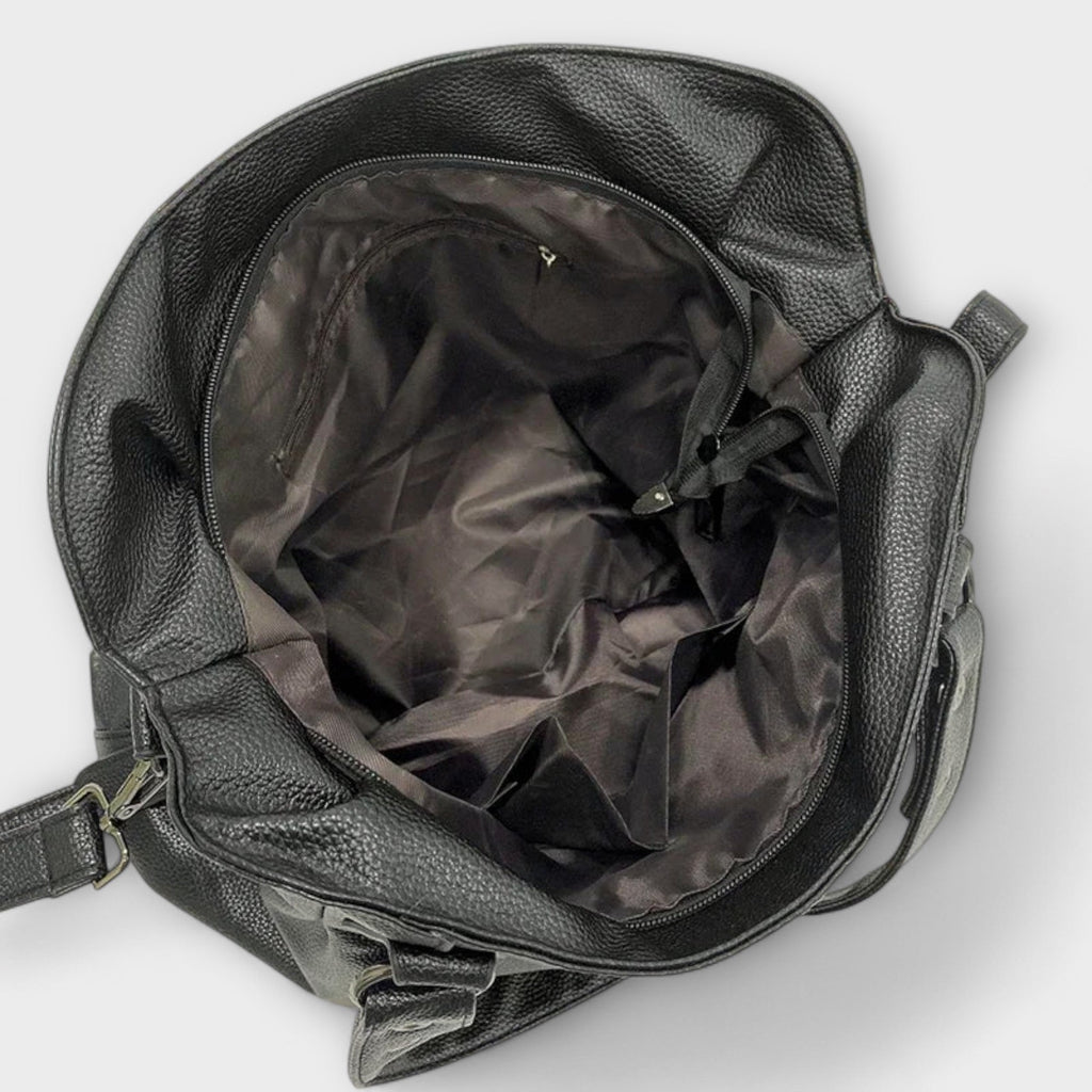 Gelyra | Damską torbę typu hobo na ramię – torebkę o dużej pojemności