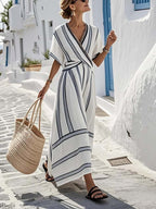 Sereia | Letnia sukienka maxi dla kobiet – elegancka, zwiewna sukienka