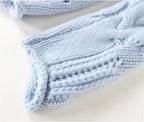 Evania | Damski sweter z długim rękawem z dzianiny – miękki sweter z poliestru