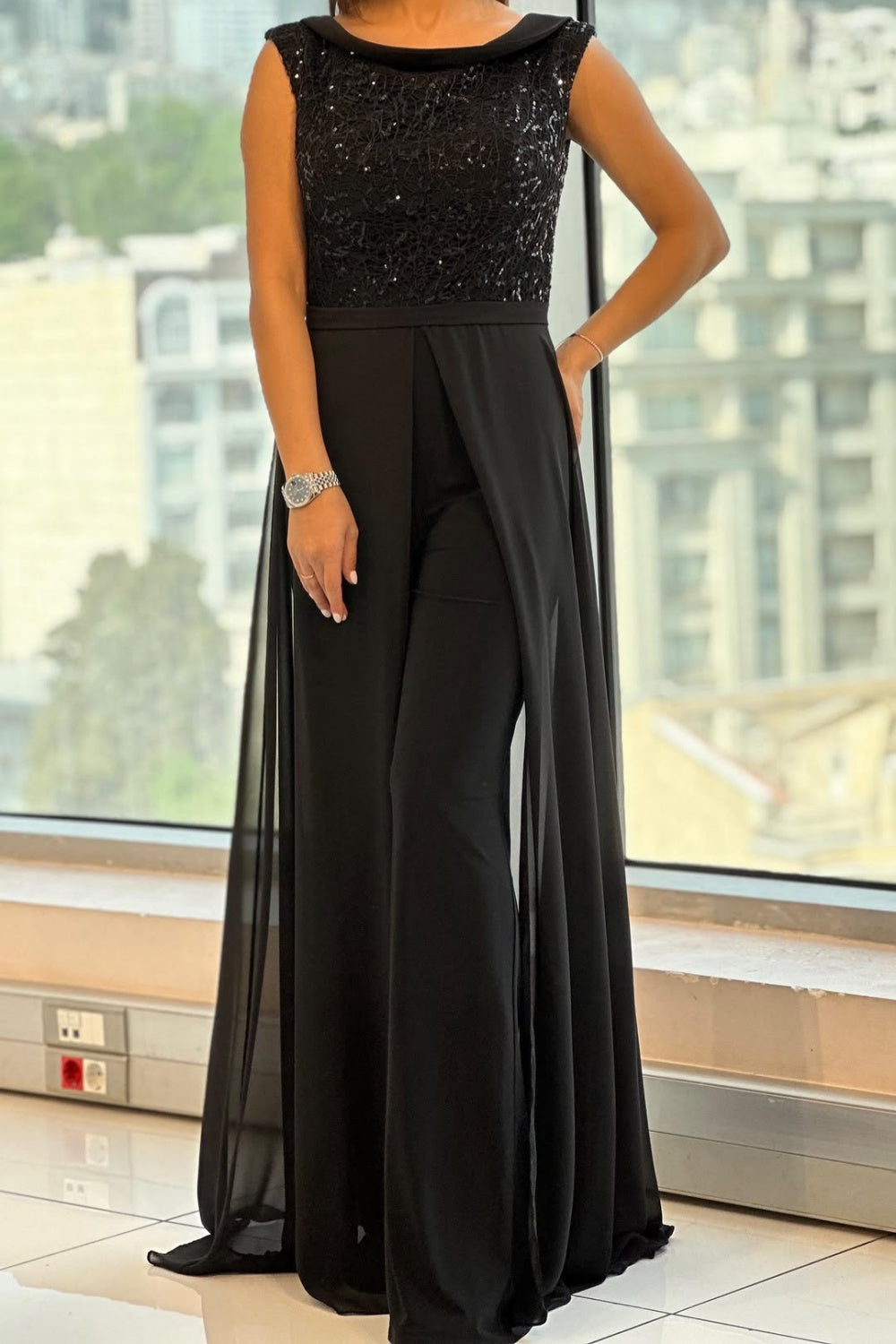 Jarmila | Elegancka sukienka damska bez rękawów