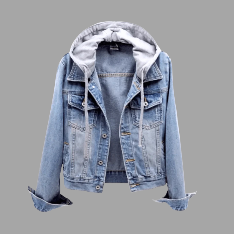 Klasyczna damska kurtka dżinsowa – lekka, oddychająca, niezbędna na co dzień