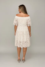 Elegant Midi Dress with Long Sleeves for Women – Timeless Elegance