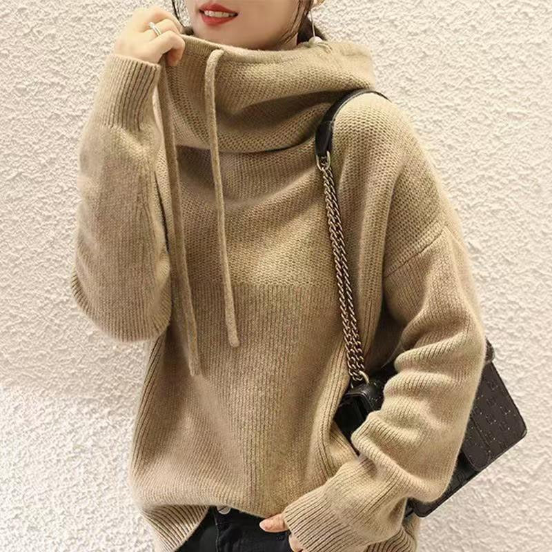 Maeve | Damska, przytulna bluza z kapturem z dzianiny – miękka, swobodna bluza