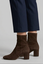 Odelia | Damskie ortopedyczne buty na obcasie – gruby obcas, botki
