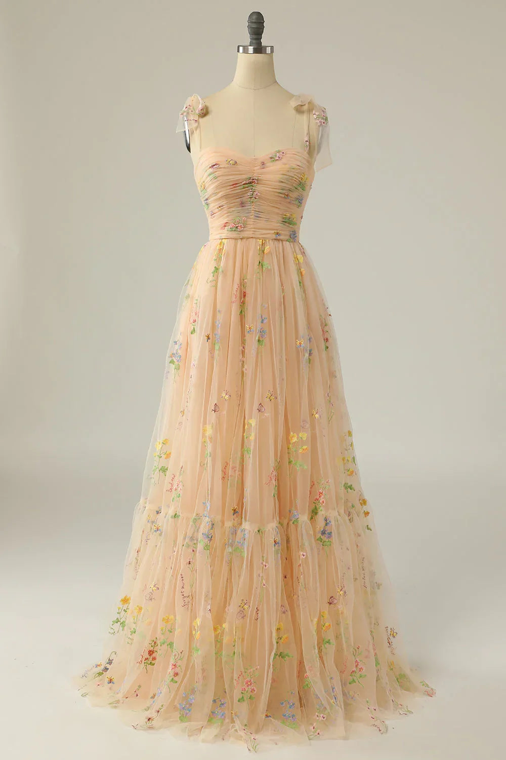 Kasjana | Embroidered tulle ball gown for women – elegant evening dress