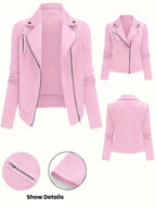 Nova | Quilted Motorcycle Jacket for Women - Long Sleeve Motorcycle Jacket