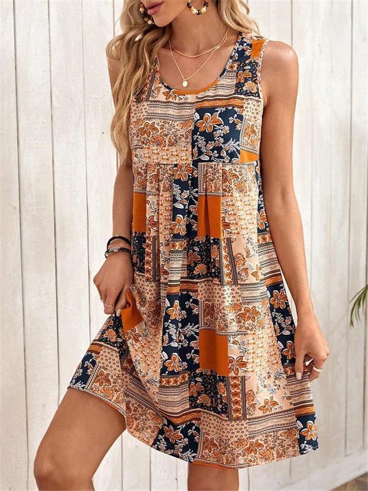 Damska tunika w stylu boho – luźna, letnia sukienka w swobodnym stylu