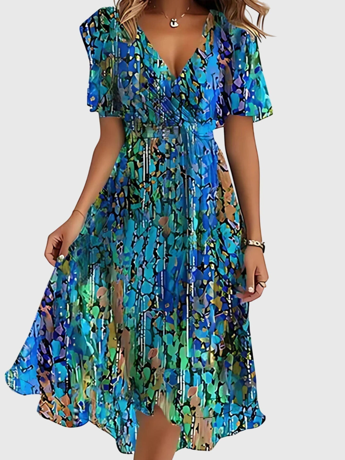 Jaeloria | Letnia sukienka damska – sukienka w stylu boho casual