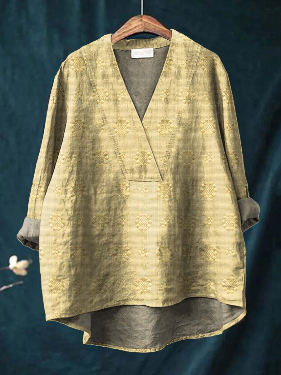 Esmeray | Women's long-sleeve blouse – loose fit, lightweight and wrinkle-resistant