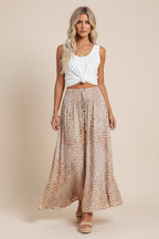 Spódnica damska Free-Spirit Boho Maxi – zwiewny fason z guzikami z przodu