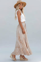 Spódnica damska Free-Spirit Boho Maxi – zwiewny fason z guzikami z przodu