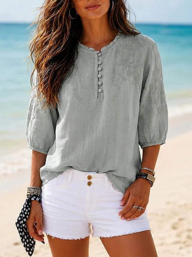 Tahlira | Lightweight women's blouse – perfect for the beach and everyday wear