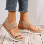 Women's Versatile Summer Platform Sandals – Chic Everyday Walking Sandals