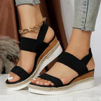 Women's Versatile Summer Platform Sandals – Chic Everyday Walking Sandals