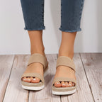 Women's Versatile Summer Platform Sandals – Chic Everyday Walking Sandals